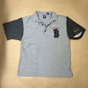 GAP Boston Red Sox Best Of Series Home‎ Team First Series Polo Shirt RARE Mens M